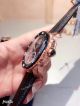 Copy Cartier Calibre De Diver Rose Gold Black Face Watches (5)_th.jpg